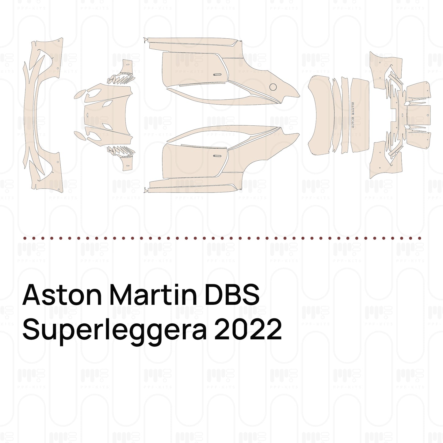 Pre-Cut PPF Aston Martin DBS Superleggera 2022