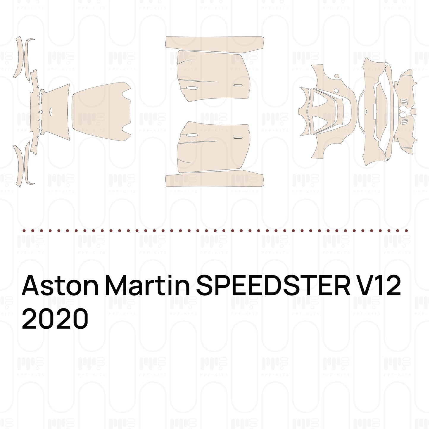 Pre-Cut PPF Aston Martin SPEEDSTER V12 2020