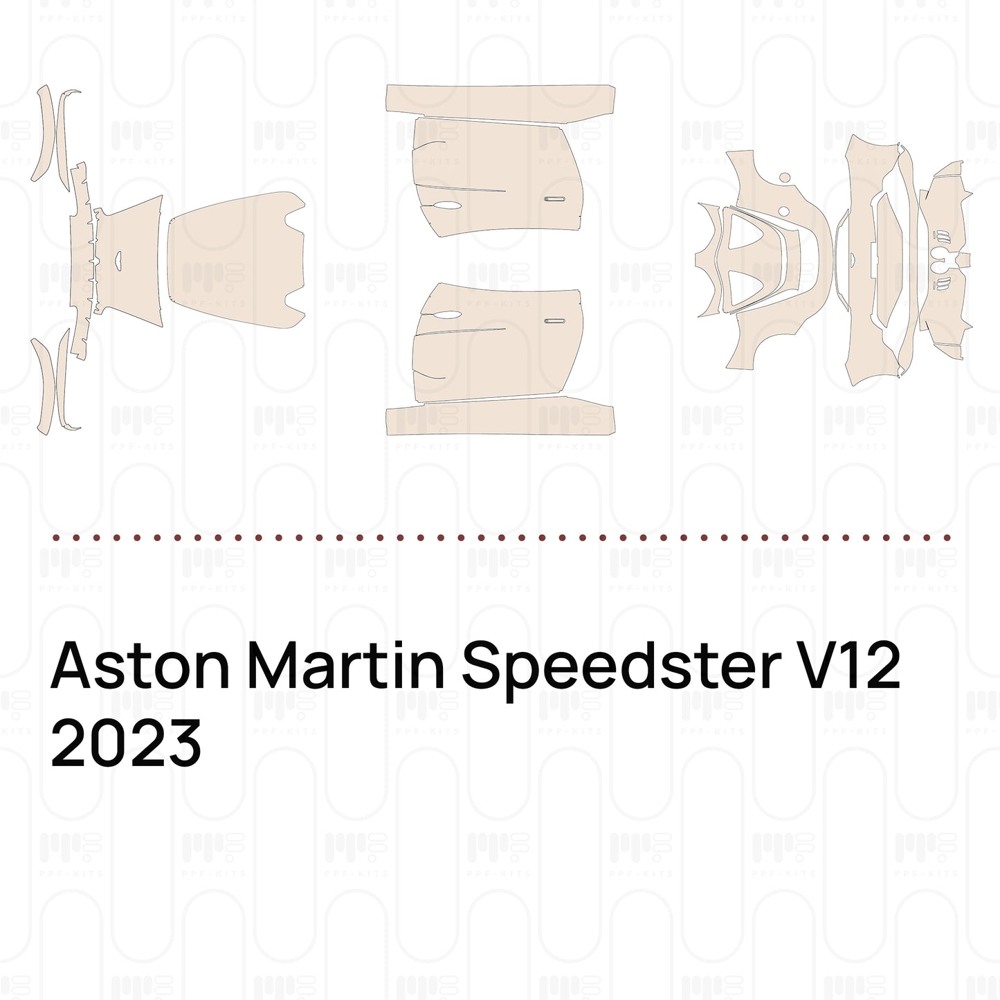 Pre-Cut PPF Aston Martin Speedster V12 2023