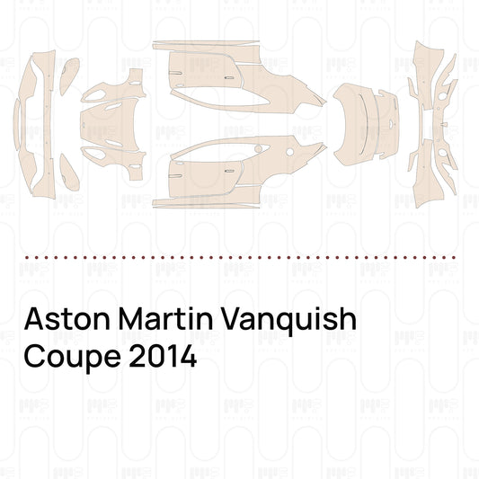 Pre-Cut PPF Aston Martin Vanquish Coupe 2014