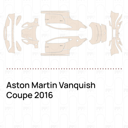 Pre-Cut PPF Aston Martin Vanquish Coupe 2016