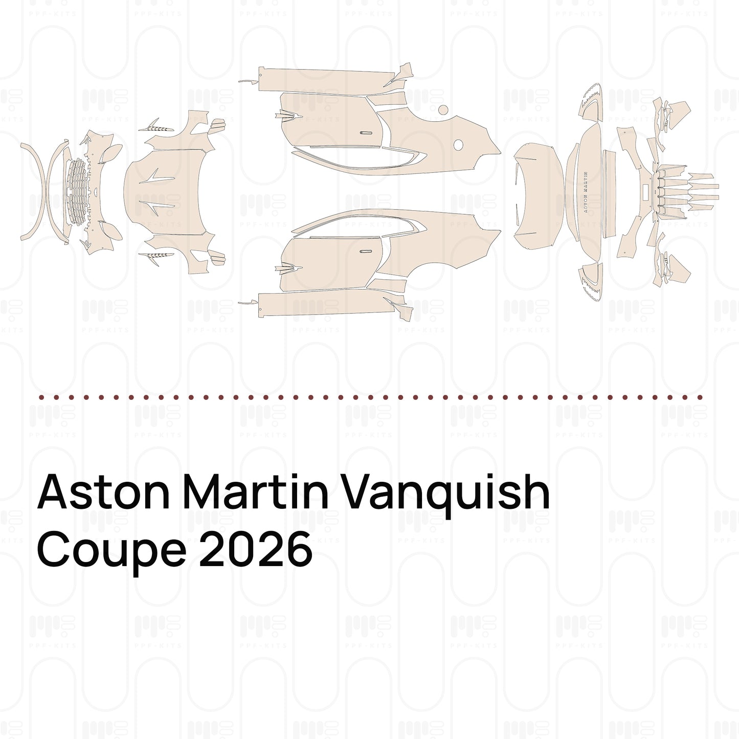 Pre-Cut PPF Aston Martin Vanquish Coupe 2026