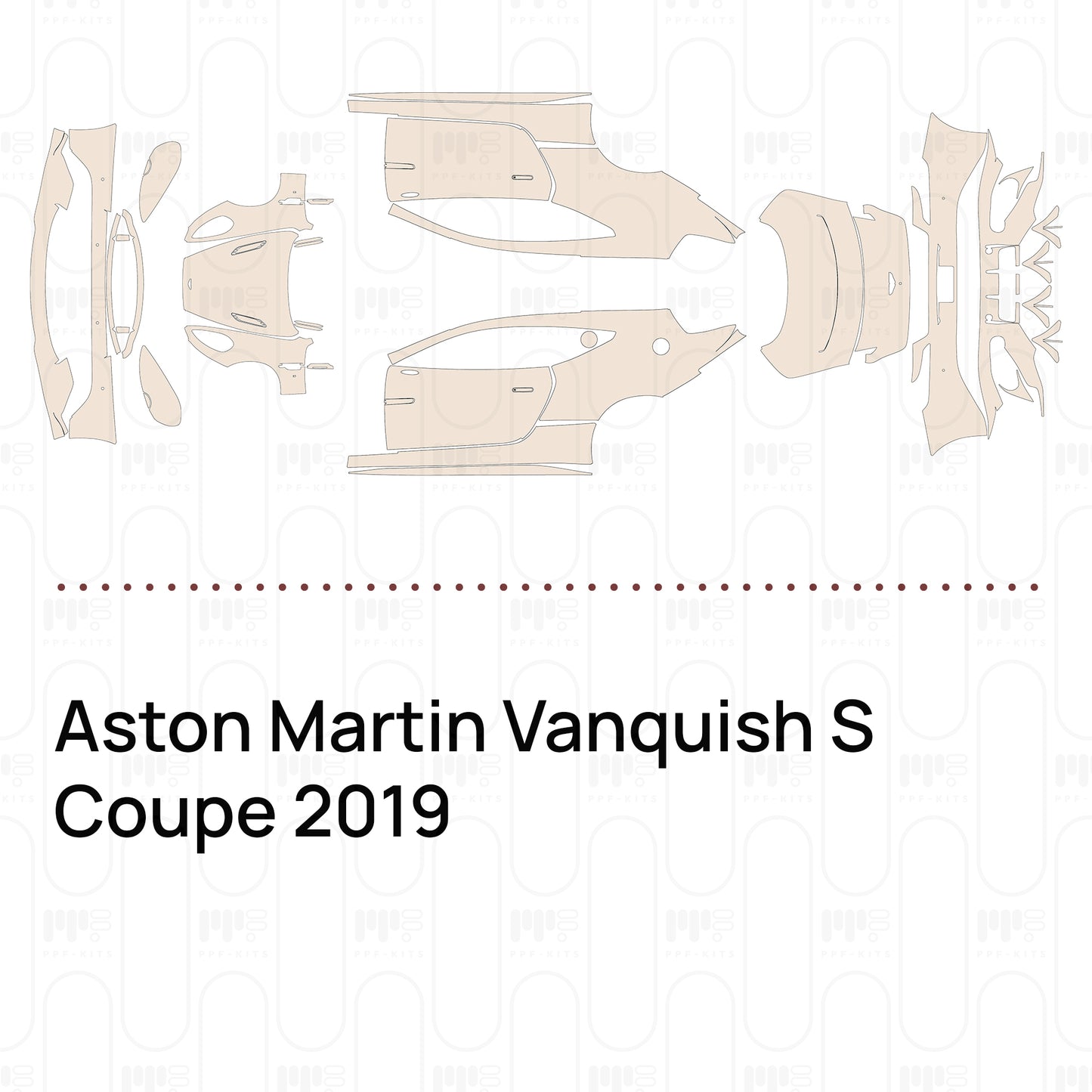 Pre-Cut PPF Aston Martin Vanquish S Coupe 2019