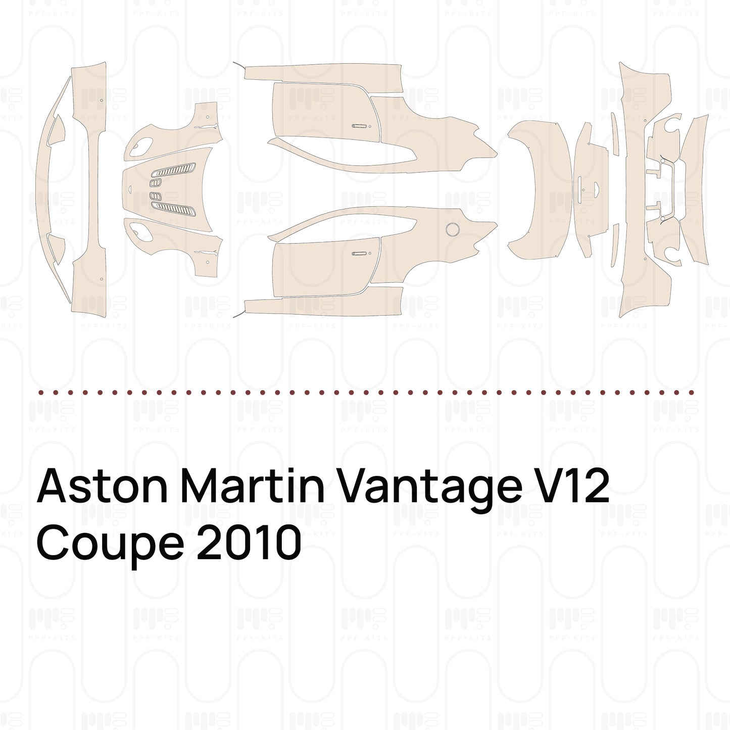 Pre-Cut PPF Aston Martin Vantage V12 Coupe 2010