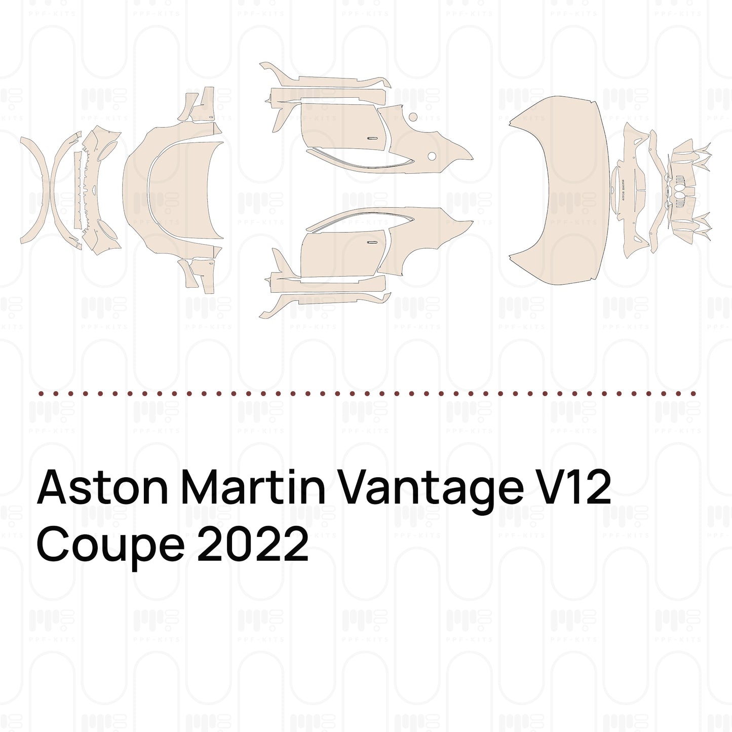 Pre-Cut PPF Aston Martin Vantage V12 Coupe 2022