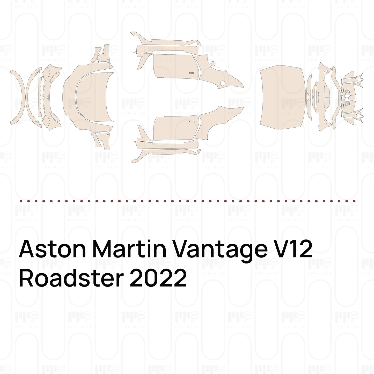 Pre-Cut PPF Aston Martin Vantage V12 Roadster 2022