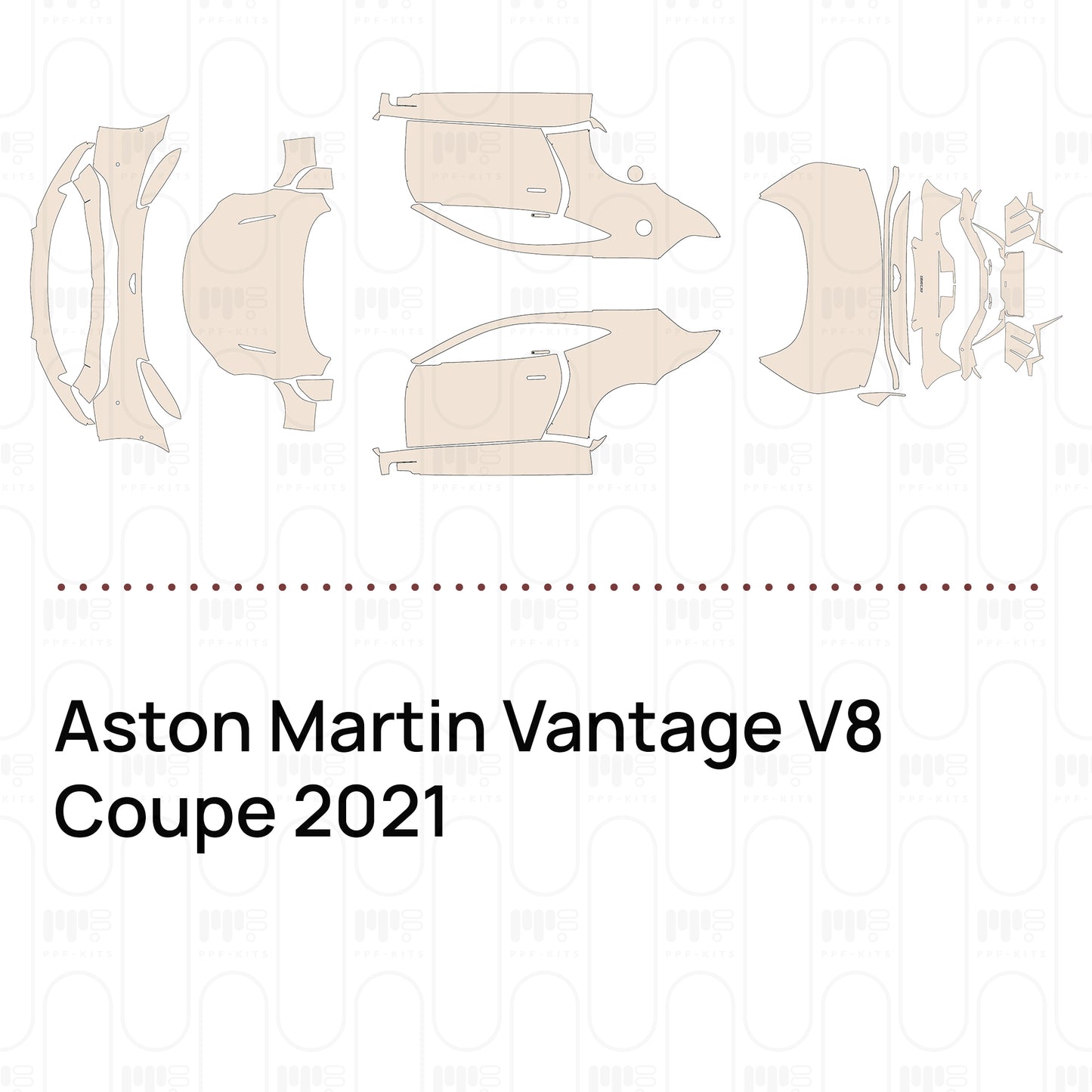 Pre-Cut PPF Aston Martin Vantage V8 Coupe 2021