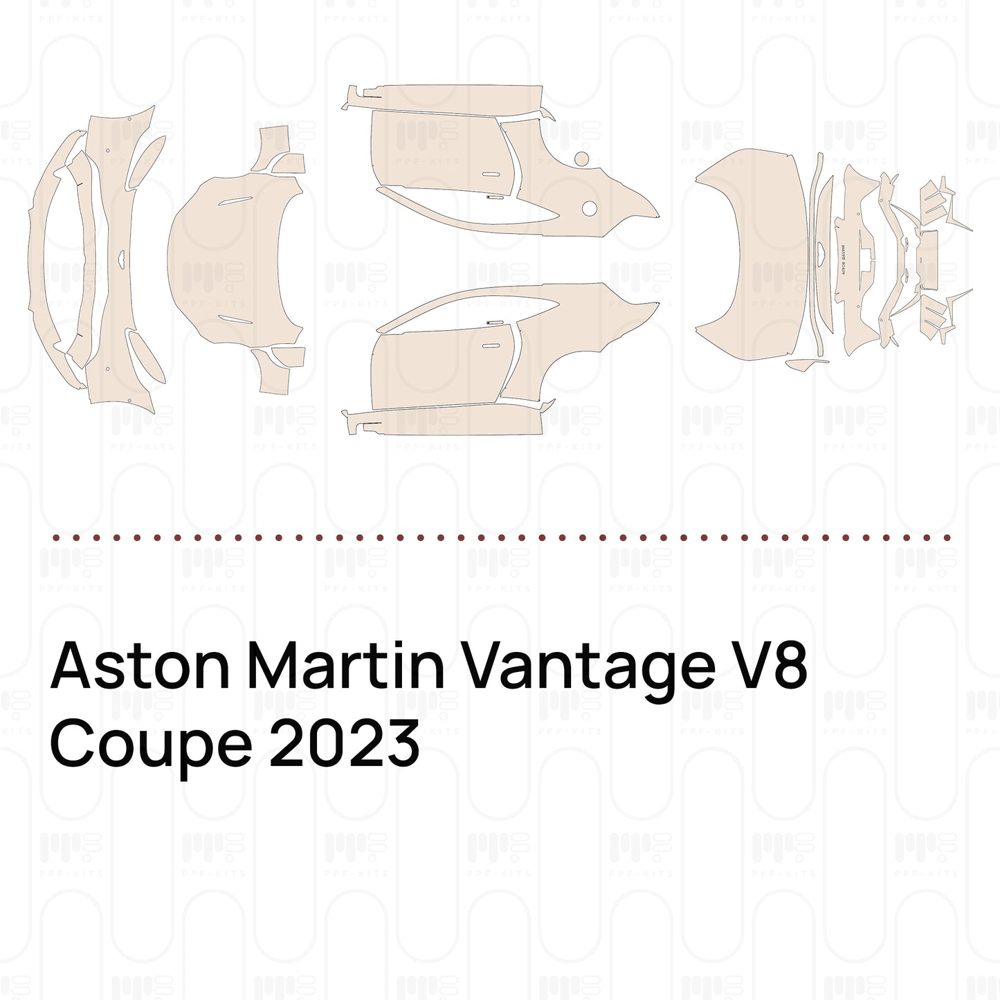 Pre-Cut PPF Aston Martin Vantage V8 Coupe 2023