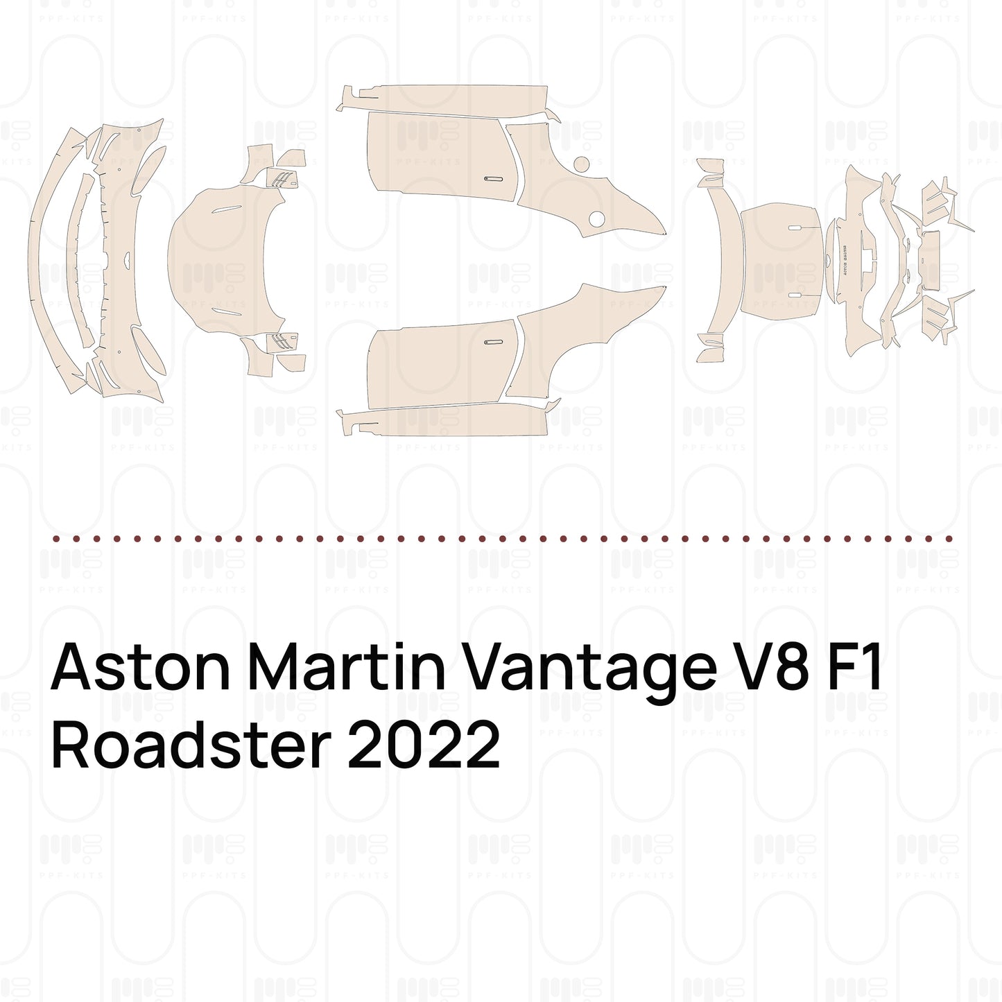 Pre-Cut PPF Aston Martin Vantage V8 F1 Roadster 2022