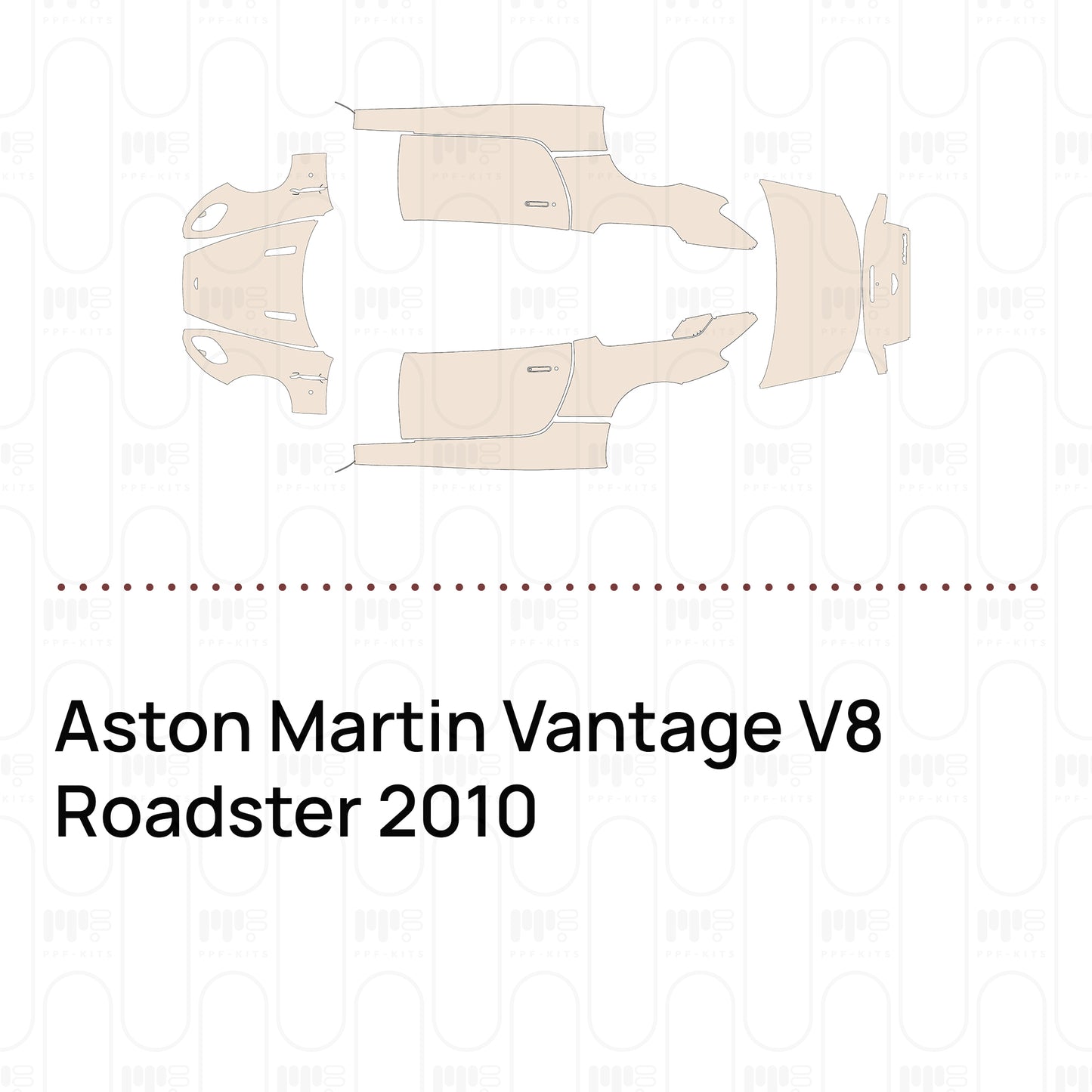 Pre-Cut PPF Aston Martin Vantage V8 Roadster 2010