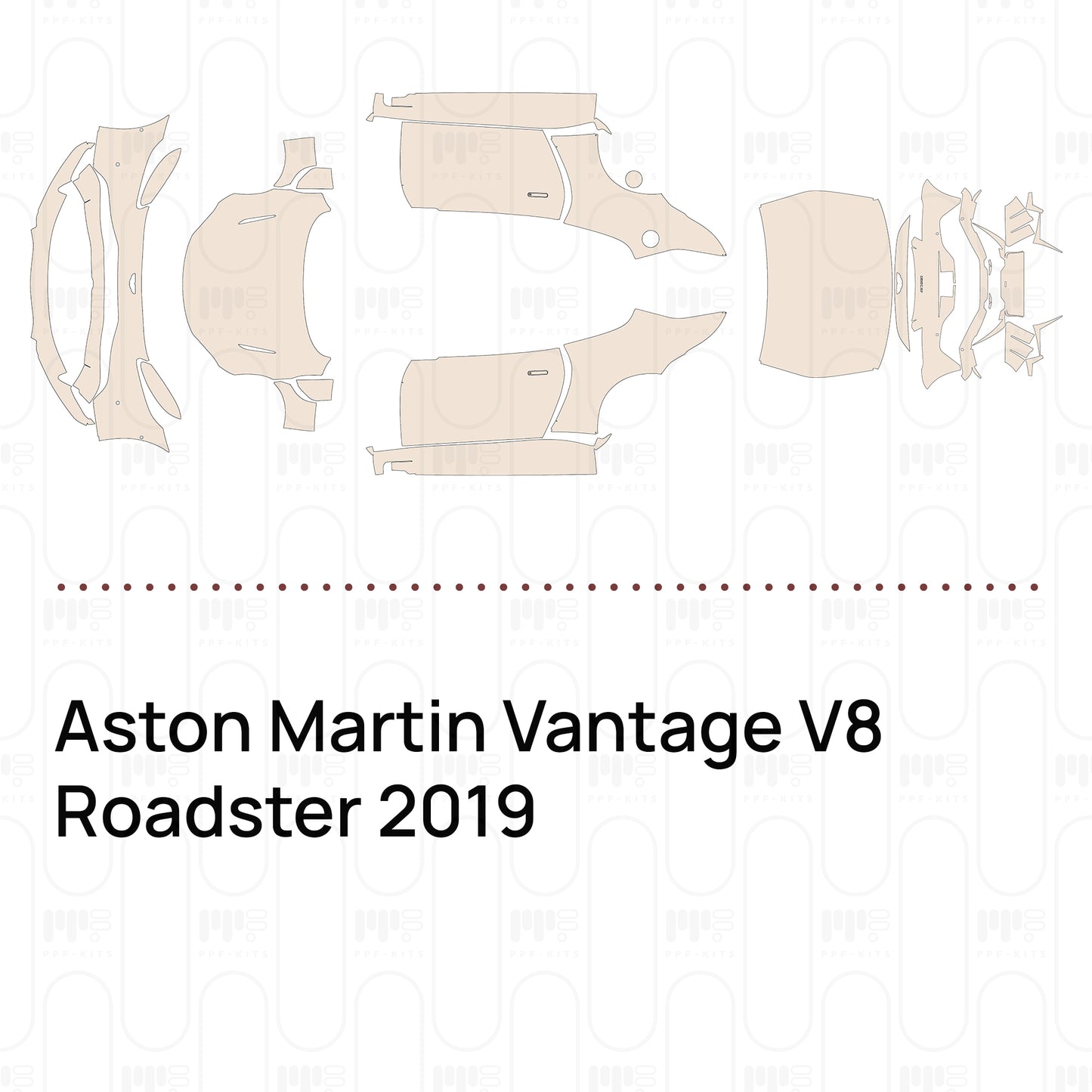 Pre-Cut PPF Aston Martin Vantage V8 Roadster 2019
