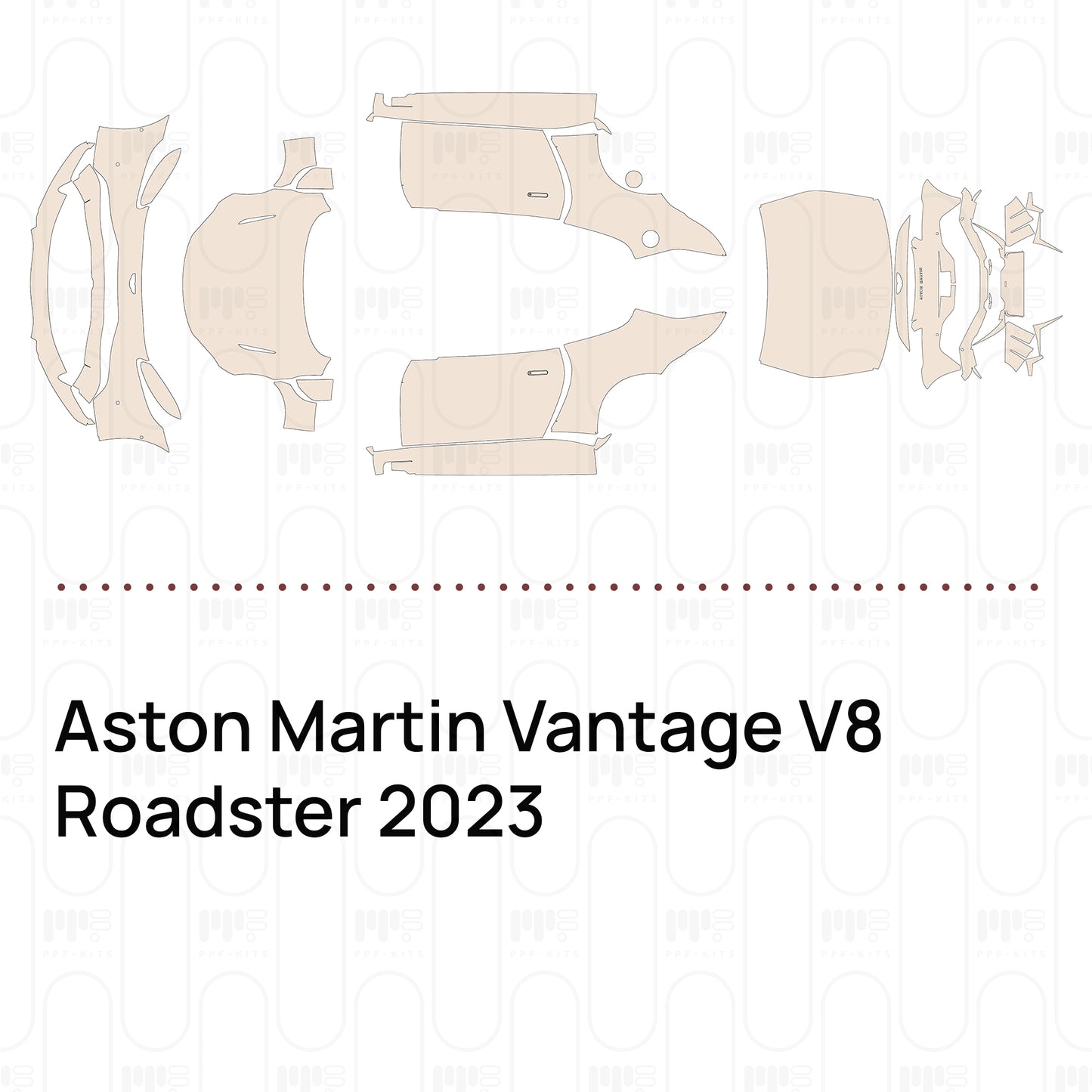 Pre-Cut PPF Aston Martin Vantage V8 Roadster 2023