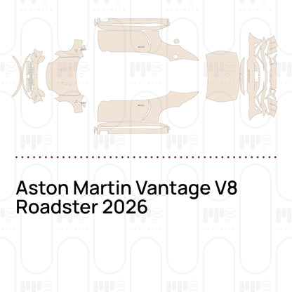 Pre-Cut PPF Aston Martin Vantage V8 Roadster 2026