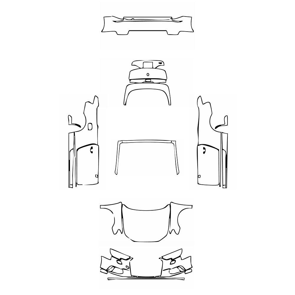 Pre-Cut PPF Audi A3 Cabriolet Base 2019 - PPF-Kits