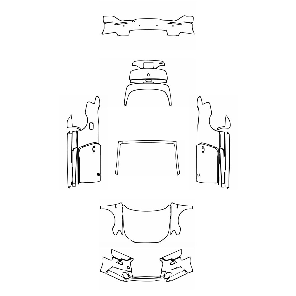 Pre-Cut PPF Audi A3 Cabriolet S-line 2019 - PPF-Kits