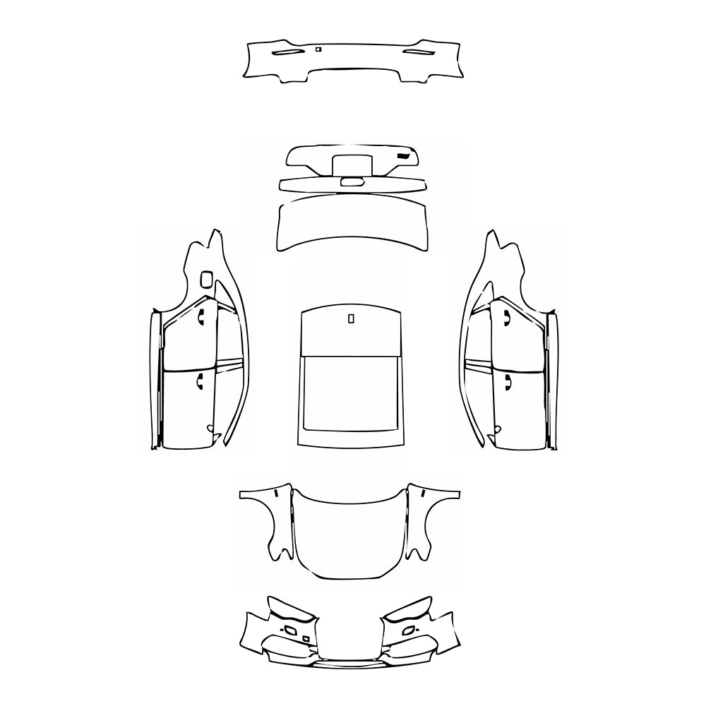 Pre-Cut PPF Audi A3 Limousine S-line 2014 - PPF-Kits