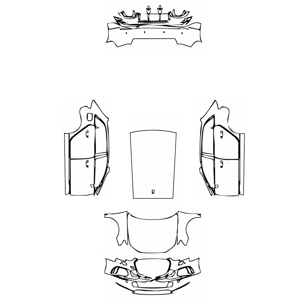 Pre-Cut PPF Audi A3 Sportback RS3 2018 - PPF-Kits