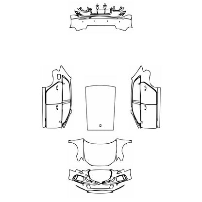 Pre-Cut PPF Audi A3 Sportback RS3 2019 - PPF-Kits
