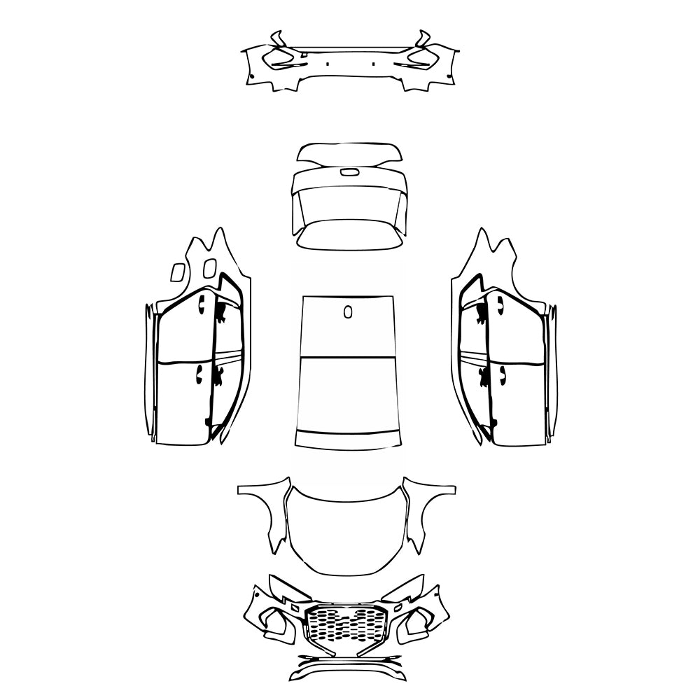 Pre-Cut PPF Audi A3 Sportback S-line 2021 - PPF-Kits