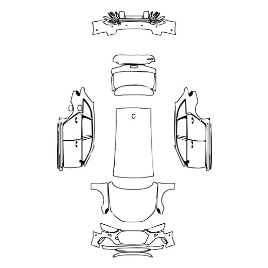 Pre-Cut PPF Audi A4 RS4 Avant 2020 - PPF-Kits