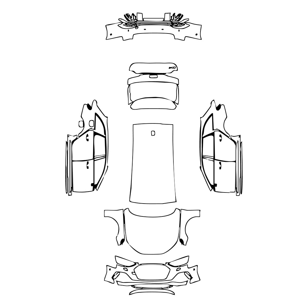 Pre-Cut PPF Audi A4 RS4 Avant 2021 - PPF-Kits
