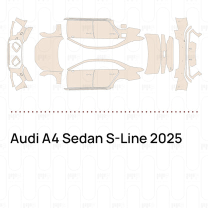 Pre-Cut PPF Audi A4 Sedan S-Line 2025