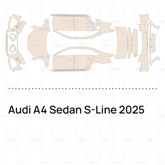 Pre-Cut PPF Audi A4 Sedan S-Line 2025