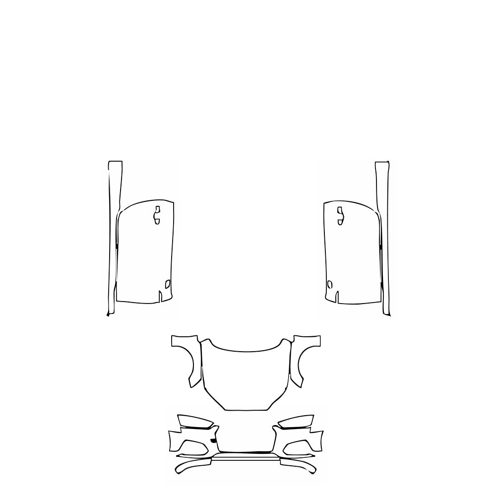 Pre-Cut PPF Audi A5 A5 Cabriolet Base 2019 - PPF-Kits