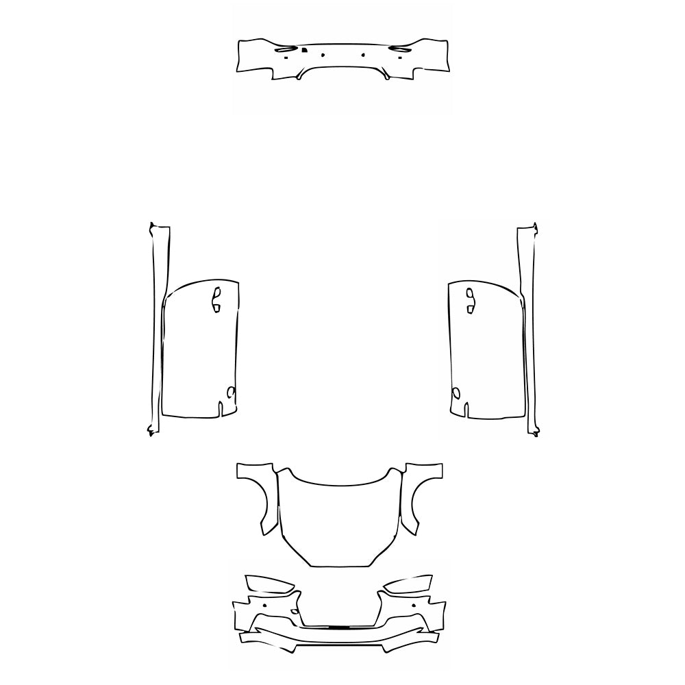 Pre-Cut PPF Audi A5 A5 Cabriolet S-line 2017 - PPF-Kits