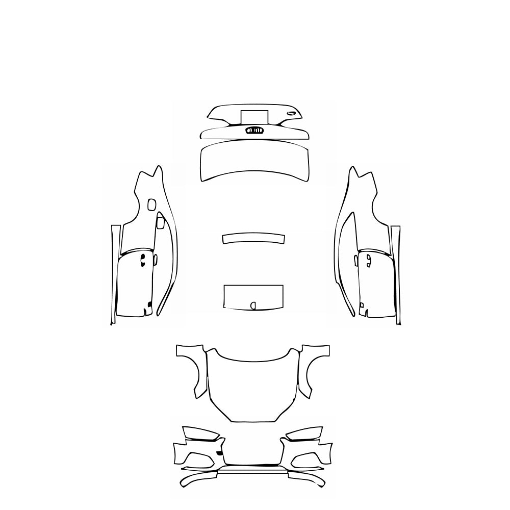 Pre-Cut PPF Audi A5 A5 Coupe Base 2018 - PPF-Kits