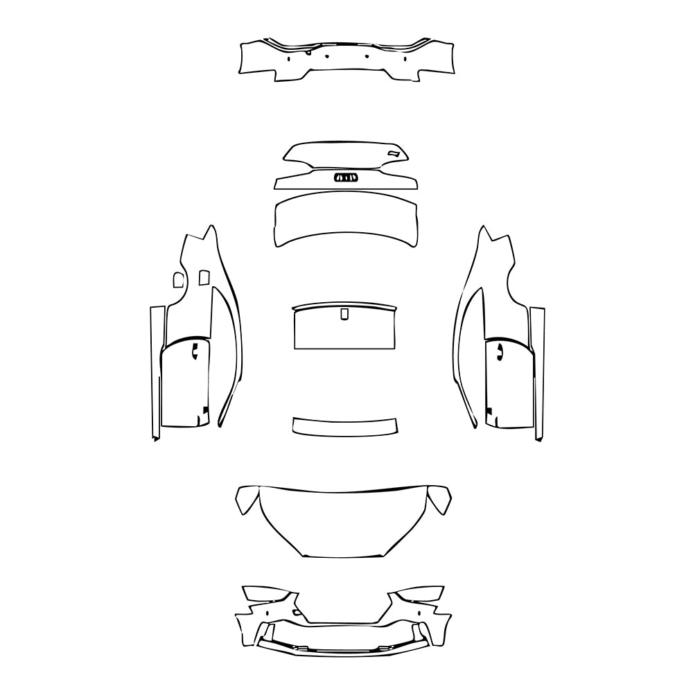 Pre-Cut PPF Audi A5 A5 Coupe Base 2025 - PPF-Kits