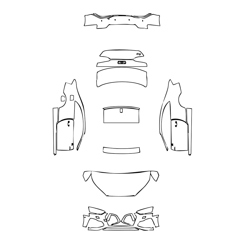 Pre-Cut PPF Audi A5 A5 Coupe S-line 2021 - PPF-Kits