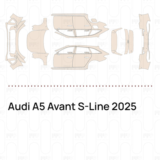 Pre-Cut PPF Audi A5 Avant S-Line 2025