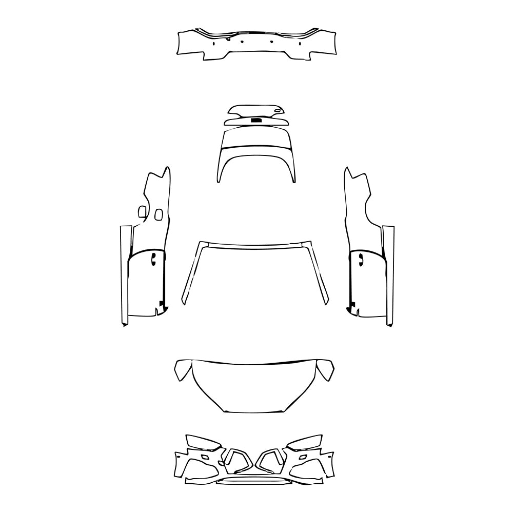 Pre-Cut PPF Audi A5 S5 Cabriolet 2023 - PPF-Kits