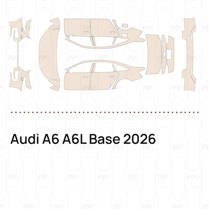 Pre-Cut PPF Audi A6 A6L Base 2026