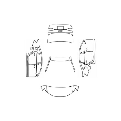 Pre-Cut PPF Audi A6 A6L TFSI e Base 2024 - PPF-Kits