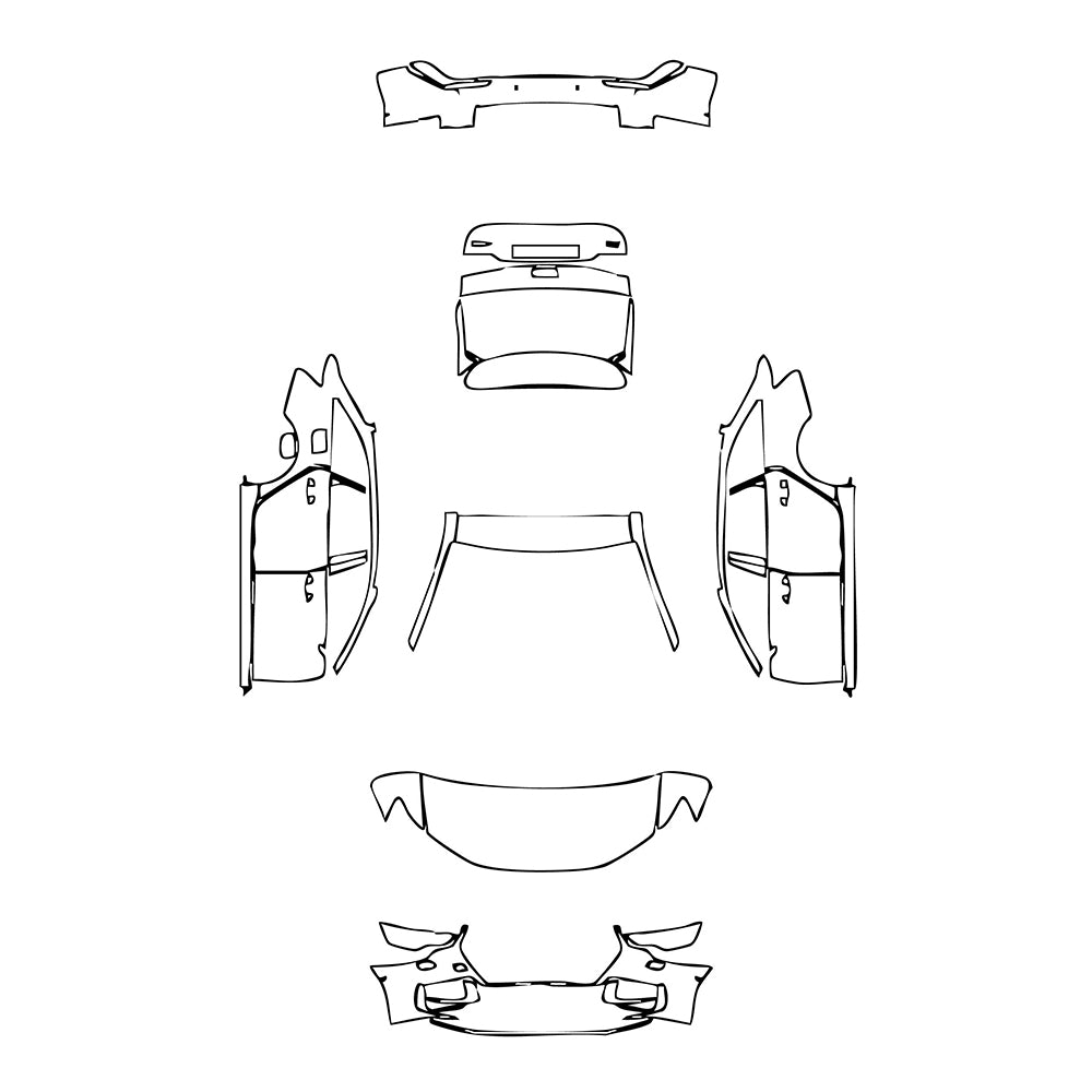 Pre-Cut PPF Audi A6 A6 Avant S-line 2020 - PPF-Kits
