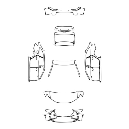 Pre-Cut PPF Audi A6 A6 Avant S-line 2020 - PPF-Kits
