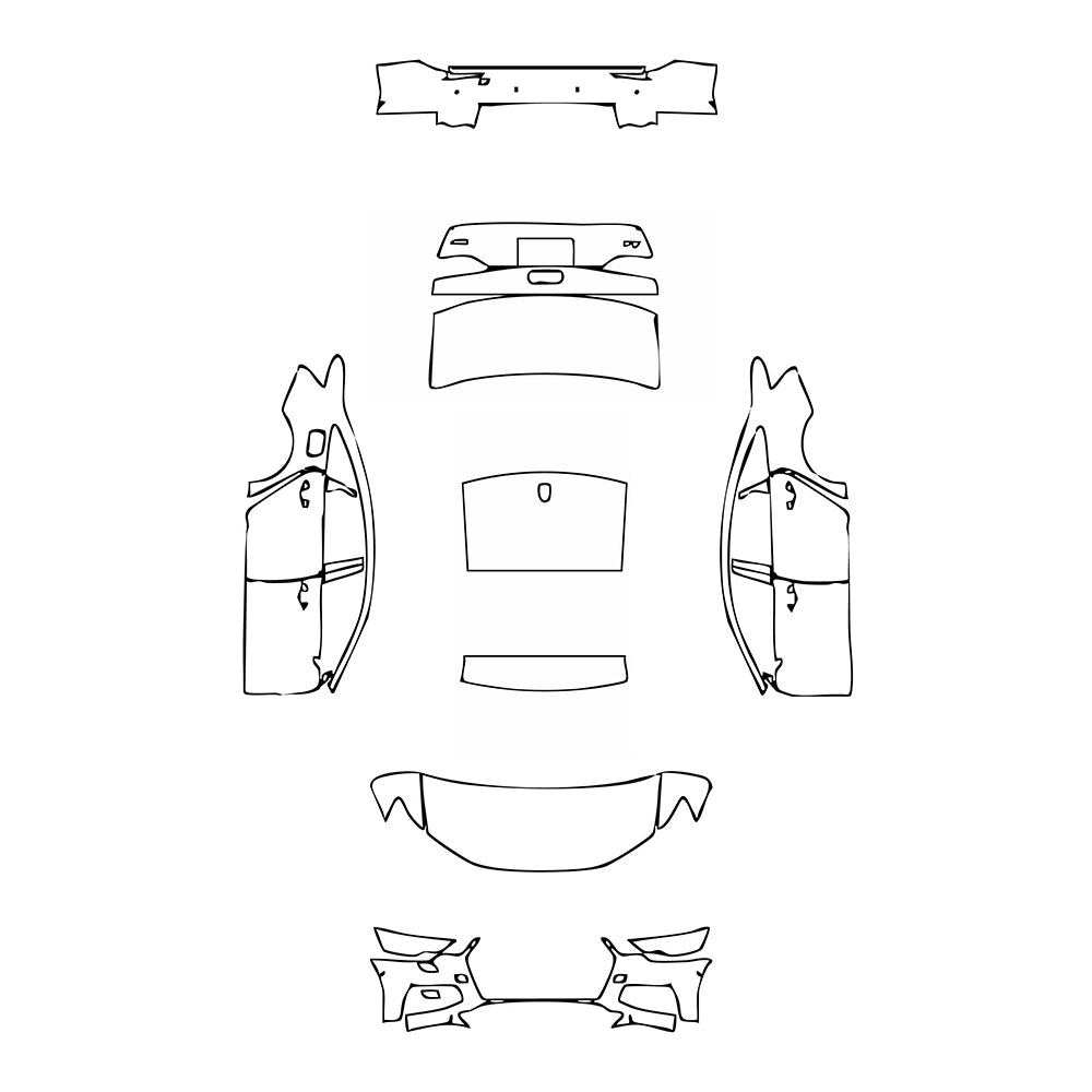 Pre-Cut PPF Audi A6 A6 Base 2020 - PPF-Kits