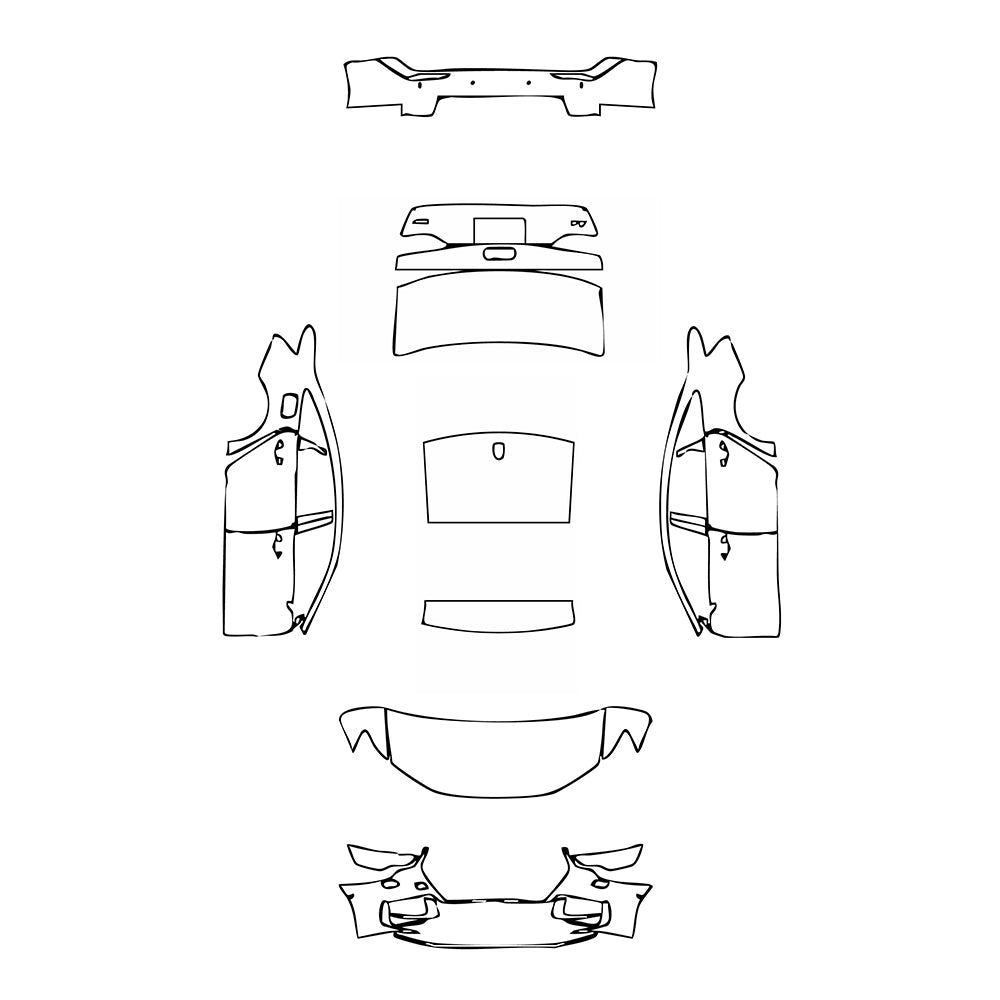 Pre-Cut PPF Audi A6 A6 S-line 2020 - PPF-Kits