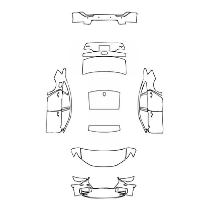 Pre-Cut PPF Audi A6 A6 S-line 2020 - PPF-Kits