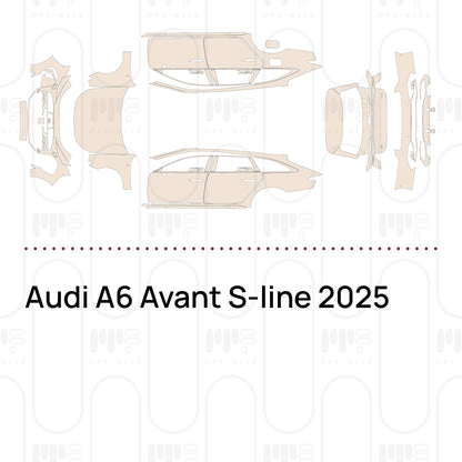 Pre-Cut PPF Audi A6 Avant S-line 2025