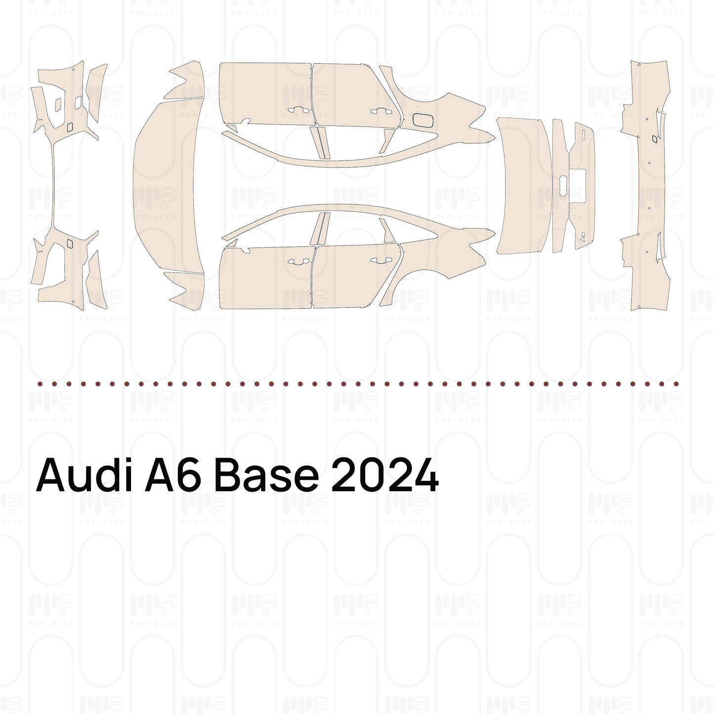 Pre-Cut PPF Audi A6 Base 2024