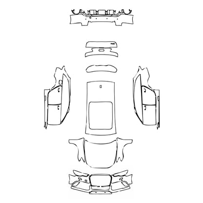 Pre-Cut PPF Audi A6 RS6 Avant 2015 - PPF-Kits
