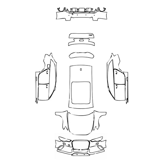 Pre-Cut PPF Audi A6 RS6 Avant 2017 - PPF-Kits