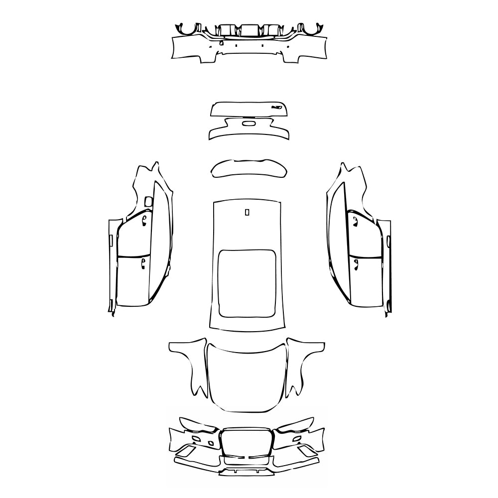 Pre-Cut PPF Audi A6 RS6 Avant 2018 - PPF-Kits