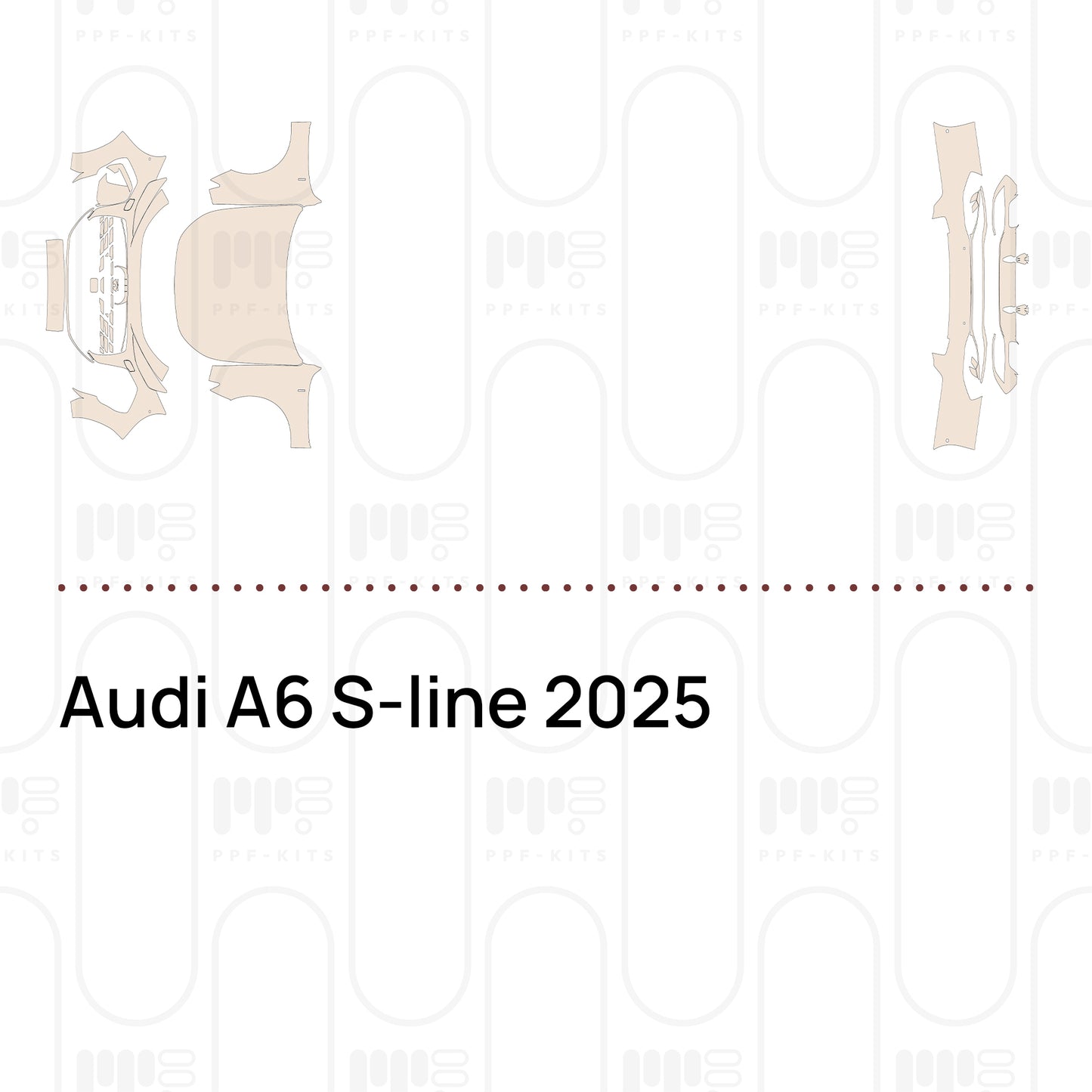 Pre-Cut PPF Audi A6 S-line 2025