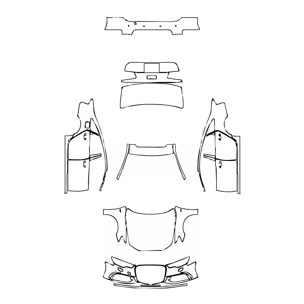 Pre-Cut PPF Audi A6 S6 2015 - PPF-Kits