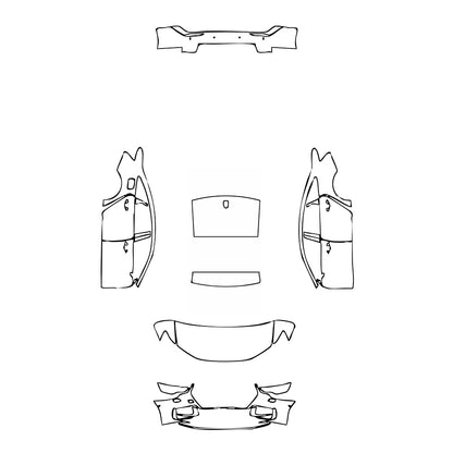Pre-Cut PPF Audi A6 S6 2019 - PPF-Kits