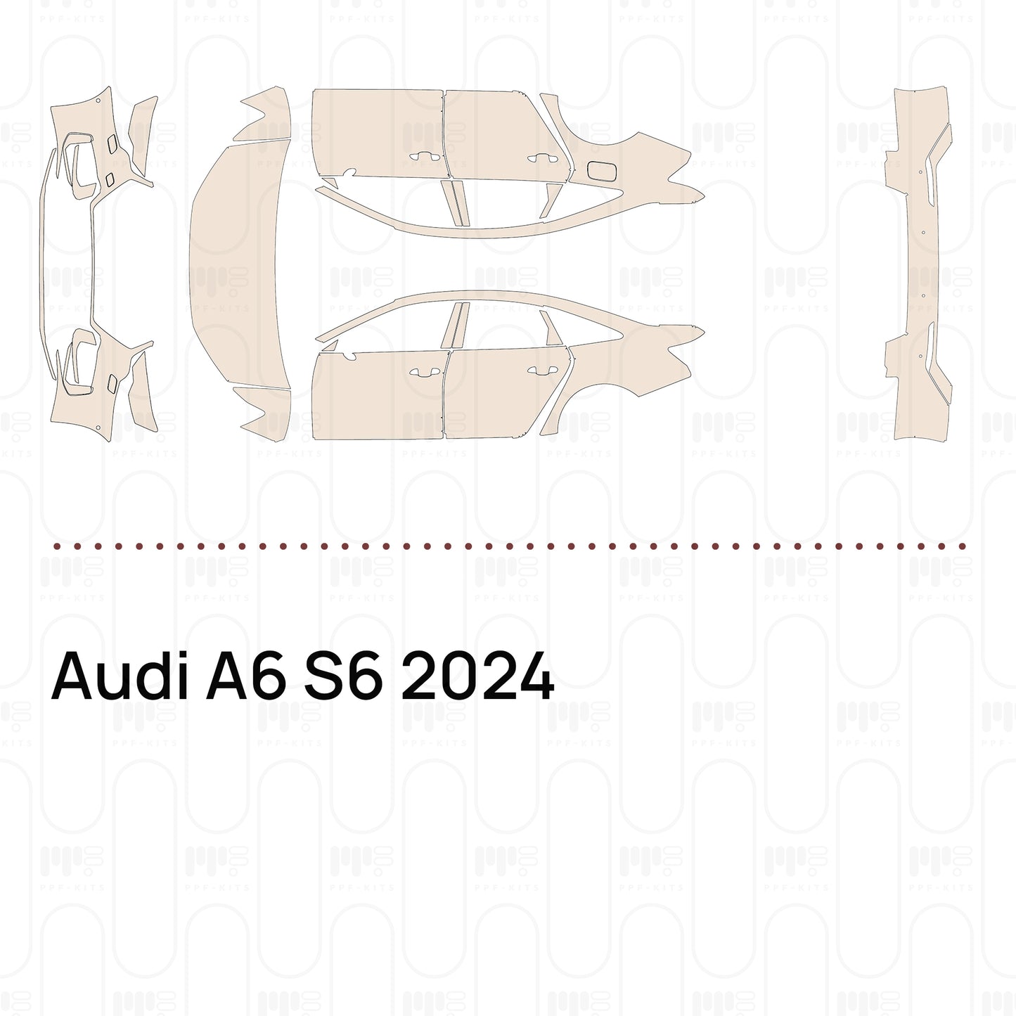Pre-Cut PPF Audi A6 S6 2024